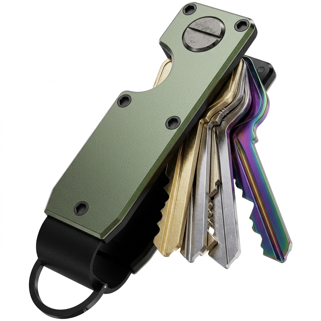 Buvexel KeyNest™ – Minimalist Metal Key Organizer