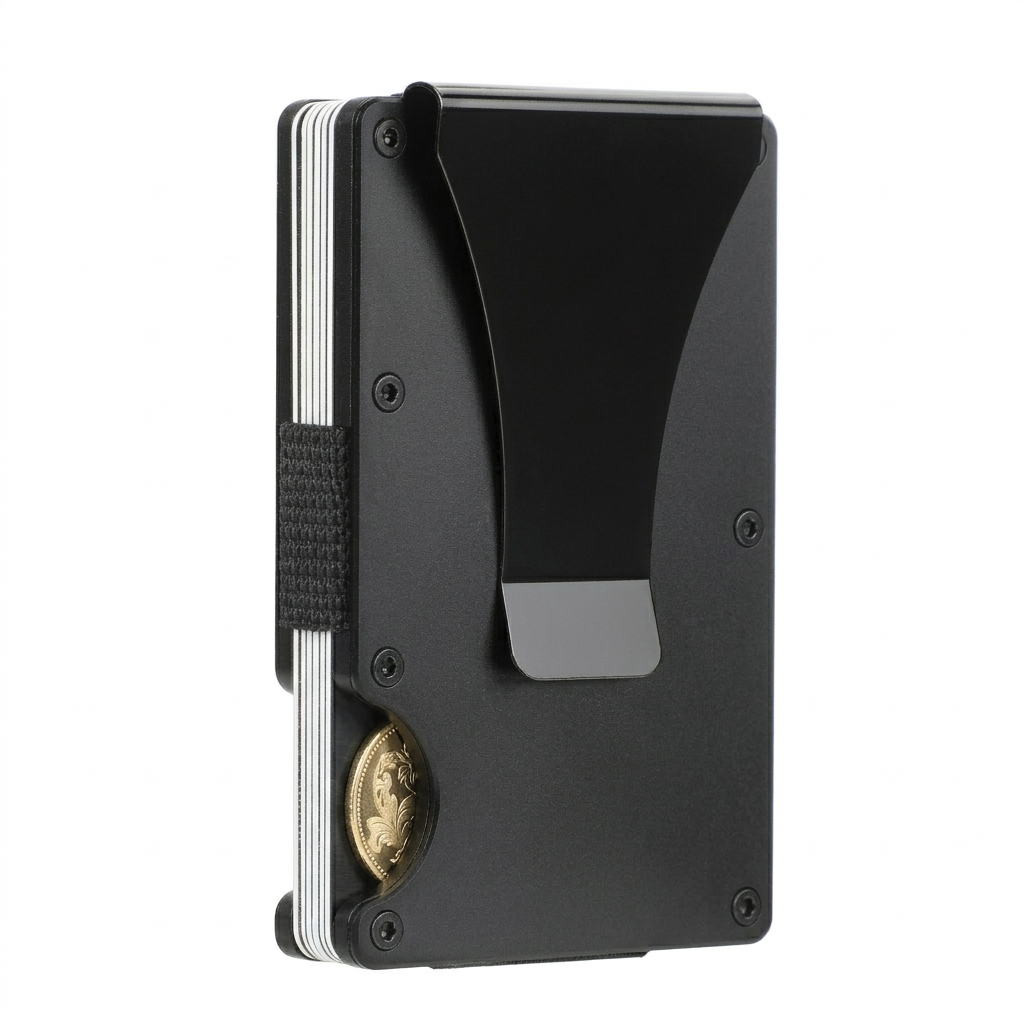 Buvexel SlimVault™ – Minimalist RFID Wallet
